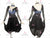 Black Chiffon Plus Size Latin Dance Wear Rhythm Wear LD-SG2344