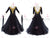 Black Contemporary Ballroom Dance Dress Flower Clothing BD-SG3448