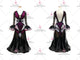 Black contemporary Smooth dancing costumes stoned prom dance dresses applique BD-SG3996