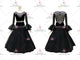 Black contemporary Smooth dancing costumes customized homecoming competition gowns lace BD-SG3984