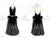 Black Womens Flower Ballroom Dress Dance Skirt BD-SG3368