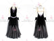 Black retail ballroom champion costumes inexpensive tango performance dresses producer BD-SG3368