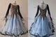 Black And Blue casual prom dancing dresses hand-tailored Smooth dance competition costumes maker BD-SG3659