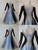 Black and Blue Juvenile Swarovski Lace Ballroom Costumes Swing BD-SG3749
