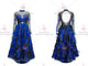 Black And Blue retail ballroom champion costumes cocktail Smooth champion gowns store BD-SG3425