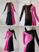 Black And Pink beautiful waltz performance gowns long ballroom dance gowns shop BD-SG3698