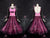 Black and Pink Ladies Flower Ballroom Dress Dance Costumes BD-SG3358