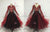 Black and Red Ballroom Standard Competition Dress Foxtrot BD-SG3642