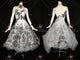 Black And White casual waltz performance gowns homecoming tango performance dresses outlet BD-SG3680