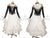 Black and White Juniors Dancer Ballroom Standard Clothes Crystal Lace BD-SG3834