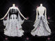 Black And White retail ballroom champion costumes new style ballroom dance team gowns factory BD-SG3366