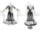 Black And White simple ballroom champion costumes latest Smooth stage gowns provider BD-SG3449
