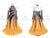 Black and Yellow Elegant Ballroom Dance Dress Chiffon Gowns BD-SG3440