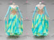 Blue And Green long waltz dance gowns top best homecoming dancing dresses beads BD-SG4262