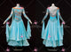 Blue And Orange latest homecoming dance team gowns wedding Smooth practice costumes flower BD-SG4477