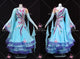 Blue And Purple And Red latest homecoming dance team gowns made to measure ballroom dance dresses velvet BD-SG4460