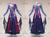Blue And Purple Professional Ballroom Competition Dance Dress Costumes BD-SG4301