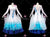 Blue And White Ballroom Dancing Costumes Teen Dance Dresses BD-SG4480