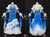 Blue And White Ballroom Standard Dance Dresses For Juniors Ballroom Dancing Dress BD-SG4522