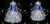 Blue And White Bespoke Waltz Dance Dresses For Juniors Ballroom Dancing Dress BD-SG4586