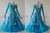 Blue Ballroom Competition Dress Waltz Dancer Wear BD-SG3669