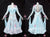 Blue Ballroom Competition Rhinestone Dance Costumes Ballroom Dance Dress BD-SG4513