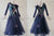 Blue Ballroom Dress Viennese Waltz Practice Clothing BD-SG3688