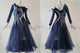 Blue beautiful waltz performance gowns beautiful prom dance dresses producer BD-SG3688