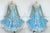 Blue Ballroom Smooth Competition Dress Waltz BD-SG3615