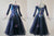 Blue Ballroom Smooth Dress Tango Dancing Clothes BD-SG3691