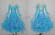 Blue luxurious prom dancing dresses womens tango dance team dresses outlet BD-SG3584