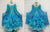 Blue Ballroom Standard Competition Dress Performance BD-SG3620