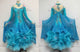 Blue casual prom dancing dresses inexpensive tango dance competition gowns online BD-SG3620