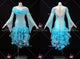 Blue new style homecoming dance team gowns beautiful waltz champion gowns swarovski BD-SG4498