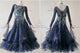 Blue casual waltz performance gowns dazzling homecoming dance competition gowns promotion BD-SG3674