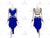 Blue Beads Latin Dance Dress Bachata Dancesport Skirt LD-SG2006