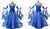Blue Cheap Bespoke Design Ballroom Dancer Wear BD-SG3924