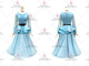 Blue contemporary Smooth dancing costumes classic Smooth dancing costumes applique BD-SG3974