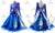 Blue Competitive Dance Costumes Ballroom Dance Dress BD-SG4006