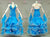 Blue Dancing Dress Dance Competition Costume Ballroom Competition Gowns BD-SG4377