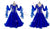 Blue Discount Made-To-Measure Modern Ballroom Dancer Outfits BD-SG3934
