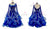 Blue Discount Personalize Professional Ballroom Dancer Skirt BD-SG3919