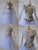 Blue Female Rhinestones Lace Ballroom Costumes Viennese Waltz BD-SG3754