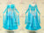 Blue Hand-Tailored Rhinestone Dance Costumes Wear BD-SG4161