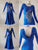 Blue Juniors Crystal Applique Ballroom Costumes Foxtrot BD-SG3750