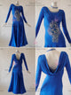 Blue beautiful waltz performance gowns juniors homecoming champion dresses wholesaler BD-SG3750