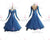 Blue Juniors Crystal Applique Ballroom Costumes Foxtrot BD-SG3780