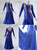 Blue Juniors Crystal Chiffon Ballroom Costumes Foxtrot BD-SG3708