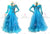 Blue Juniors Dance Ballroom Standard Clothing Crystal Applique BD-SG3810
