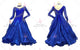 Blue plus size tango dance competition dresses big size Standard champion dresses satin BD-SG3840